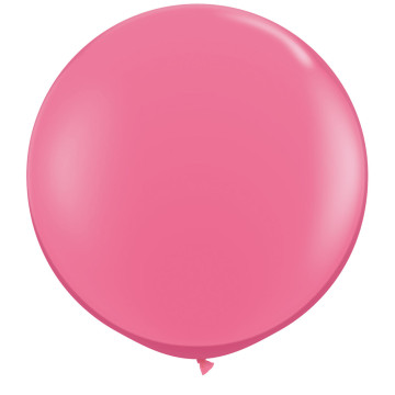 Ballon de baudruche géant en latex  opaque rose