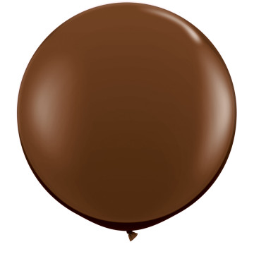 Ballon de baudruche géant en latex  opaque chocolat