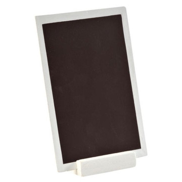 Grande ardoise en bois blanc