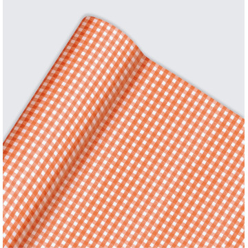 Chemin de table petits carreaux vichy rouge 10 m x 0,40m