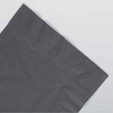 Serviettes en papier ouate gris foncé 2 plis AVA 40 x 40 cm