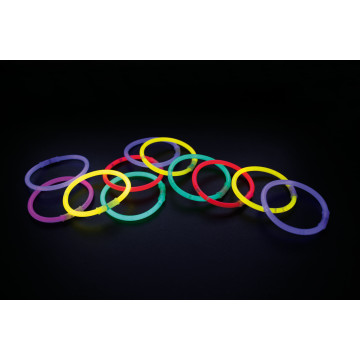 Lot de 50 bracelets mix-couleurs  21 cm x 0,5 cm