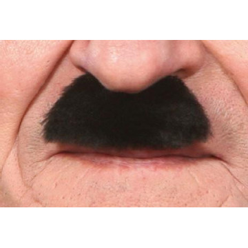 Moustache Chaplin noire