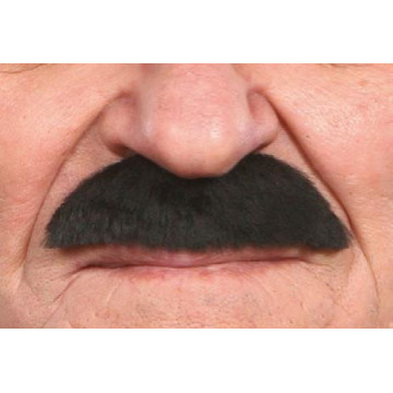 Moustache américaine noire