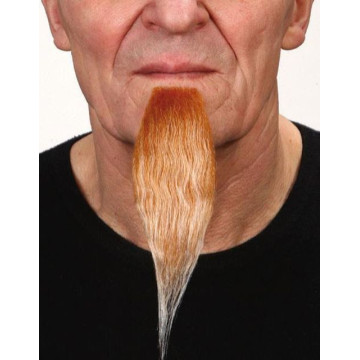 Barbichette longue roux clair