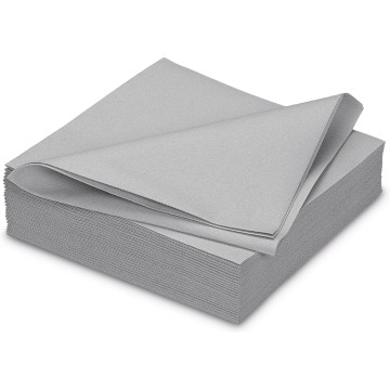 Serviettes aluminium épaisses en papier.v.sèche AVA 40 x 40 cm