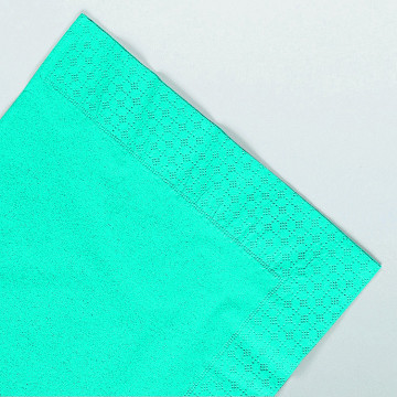 Serviettes en papier ouate azur 2 plis 40 x 40 cm AVA