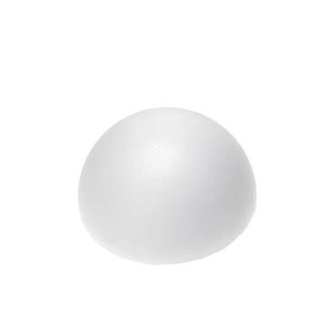 Demi-sphère polystyrène 14 cm