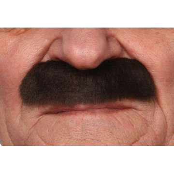 Moustache Officier brune