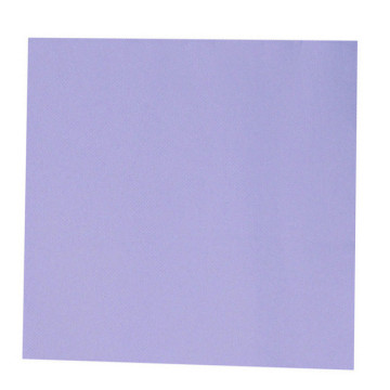 Lot de 50 serviettes jetables en papier lilas
