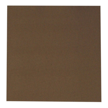 Lot de 50 serviettes jetables en papier chocolat