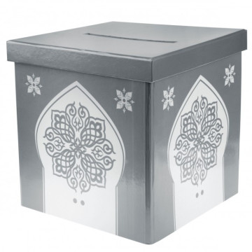 Tirelire orientale orientale argent