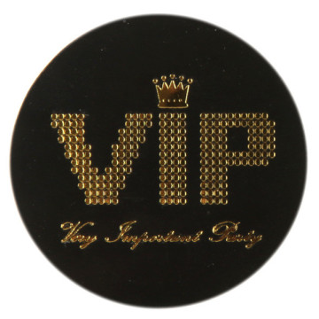 Lot de 50 confettis VIP noirs
