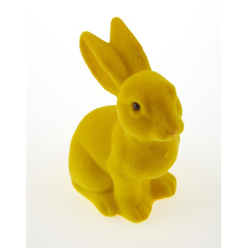 Lapin floqué jaune