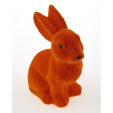 Lapin floqué orange