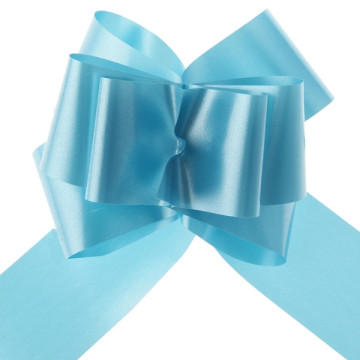Lot de 4 nœuds à tirer papillon turquoise