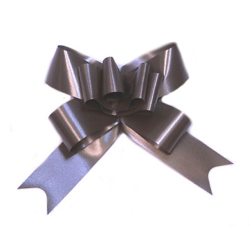 Lot de 4 nœuds à tirer papillon chocolat