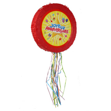 Pinata Joyeux anniversaire D 50 cm