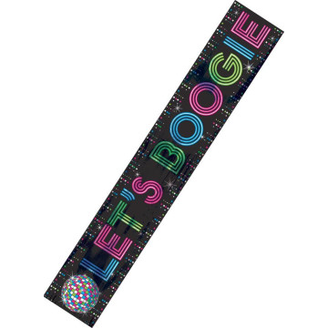 Bannière disco 70's