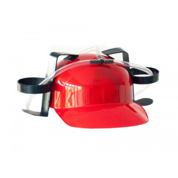 Casque apero rouge