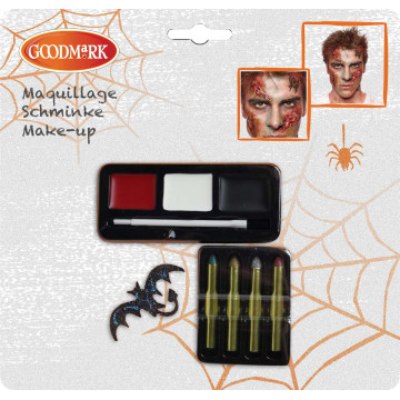 Kit maquillage et tatouage  halloween