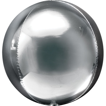 Ballon Argent ORBZ 38 x 40 cm
