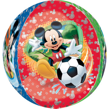 Ballon 3D Mickey boule ORBZ aluminium