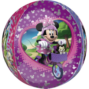 Ballon 3D Minnie boule ORBZ aluminium