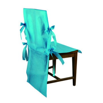 Lot de 10 housses de chaise turquoise
