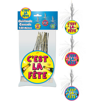 Guirlande Cascade La fête
