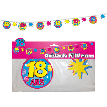 Guirlande Fil  18 ans