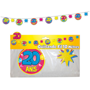 Guirlande Fil  20 ans