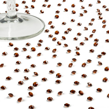 Boîte de 50 mini-diamants chocolat 4,5 mm