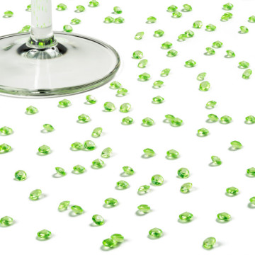 Boîte de 180 mini-diamants verts 4,5 mm