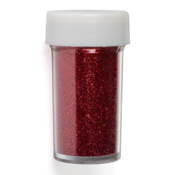 Pot de paillettes fines rouges 20 gr