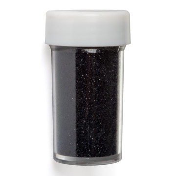 Pot de paillettes fines noires 20 gr