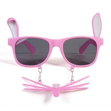 Lunettes Lapin avec moustaches roses