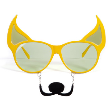 Lunettes renard jaunes