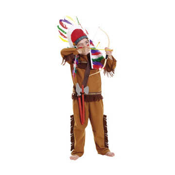 Panoplie Indien avec accessoires 3/6 ans