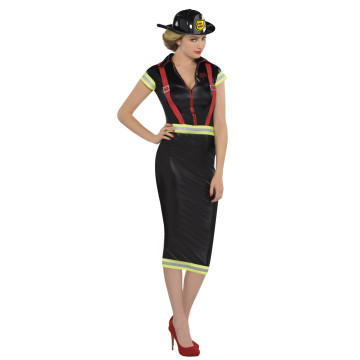 Panoplie Pin up fire avec accessoires 38/40