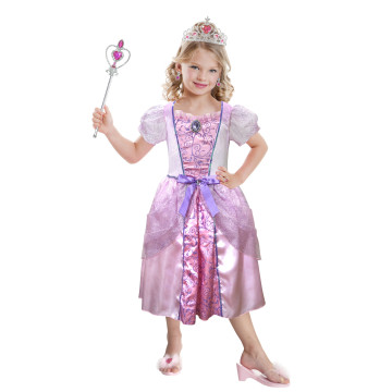 Panoplie Princesse rose  avec accessoires 3/6ans