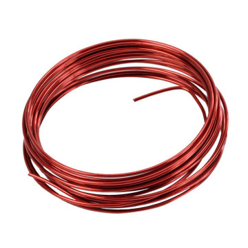 Fil aluminium rouge 2 mm x 5 m