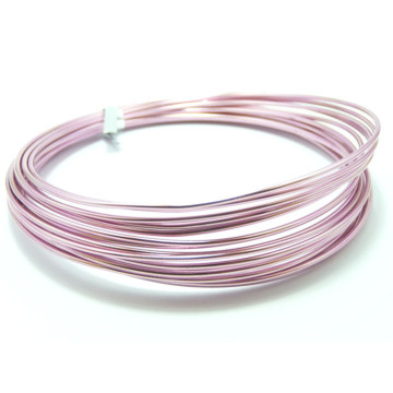 Fil aluminium rose 2 mm x 5 m