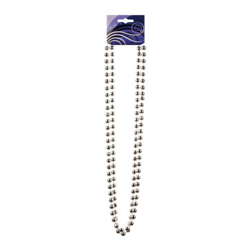Collier de perles argent