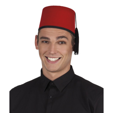 Chapeau Marocain rouge