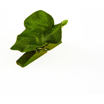 Lot de 4 feuilles de lierre sur pince