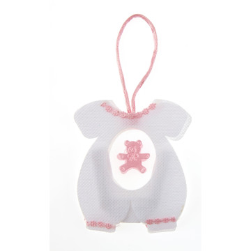 Lot de 3 sacs Grenouillère rose 9 cm