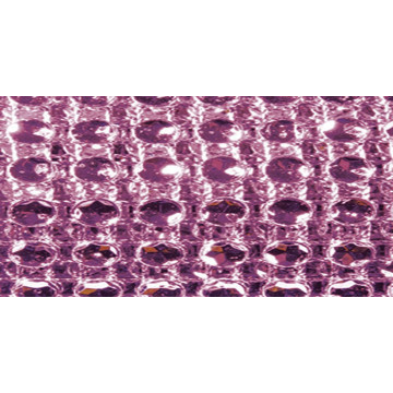 Ruban diamants fuschia 6 cm x 1,80 m