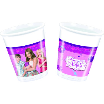 Lot de 8 gobelets Violetta 26, 6 cl