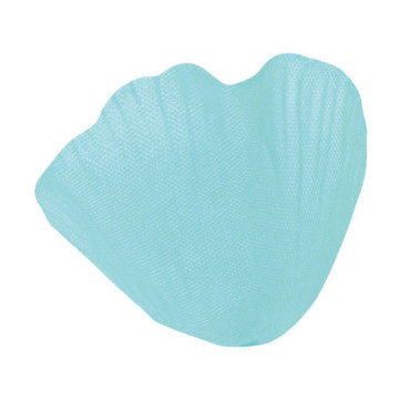 Boîte de 200 Pétales de rose turquoise en tissu
